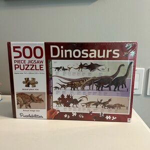 NWT Dinosaurs 500 Piece Jigsaw Puzzle